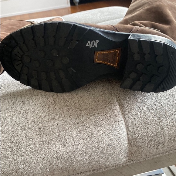 Timberland Lexiss Tall Nubuck buckle harness brown Leather riding bootsSize 9.5 - Picture 16 of 16